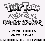 Tiny Toon Adventures - Wacky Sports (USA)